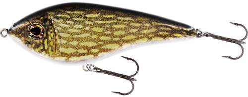 Westin Wobler Swim Glidebait Sinking 12cm Barva: Real Pike