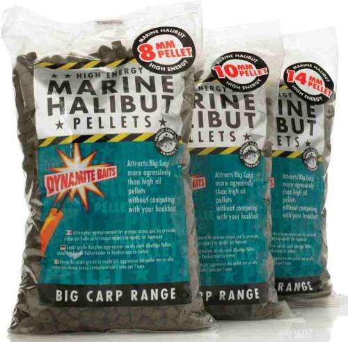 Dynamite Baits Pellets Marine Halibut Not Drilled 900g Hmotnost: 900g, Průměr: 6mm