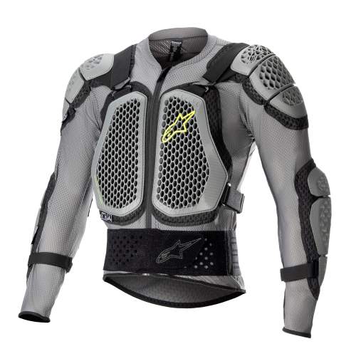 Alpinestars Chránič těla Bionic Action 2 černo-šedo-fluo žlutý 2XL