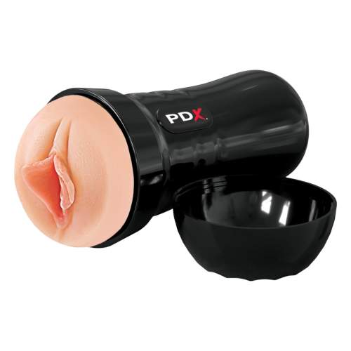 Pipedream Extreme Toyz Wet Pussies Super Luscious Lips, samolubrikující realistická umělá vagína