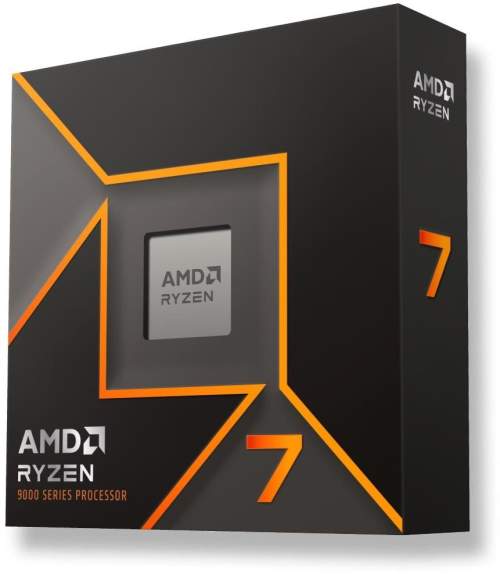 AMD Ryzen 7 9700X , LGA AM5 , max. 5,5GHz , 8C,16T , 40MB , 65W TDP , BOX bez chladiče