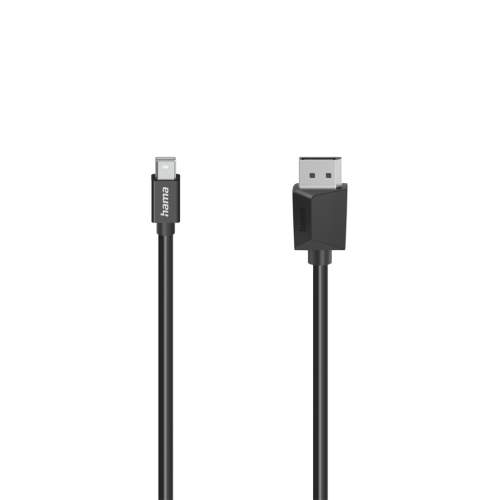 Hama kabel Mini DisplayPort na DisplayPort 1.2 1,5 m UHD/4K