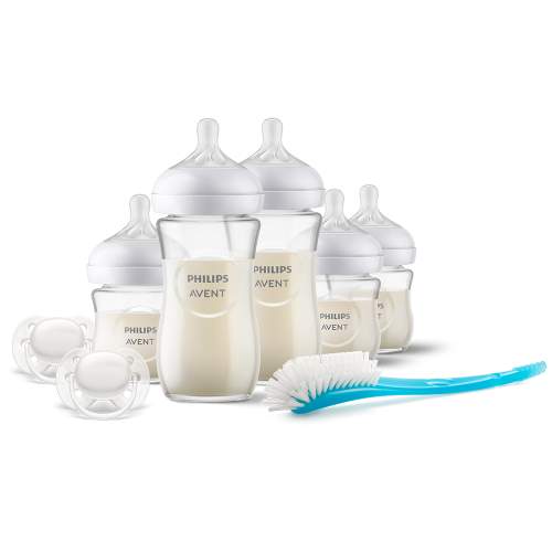 Philips AVENT novorozenecká startovní sada Natural Response skleněná