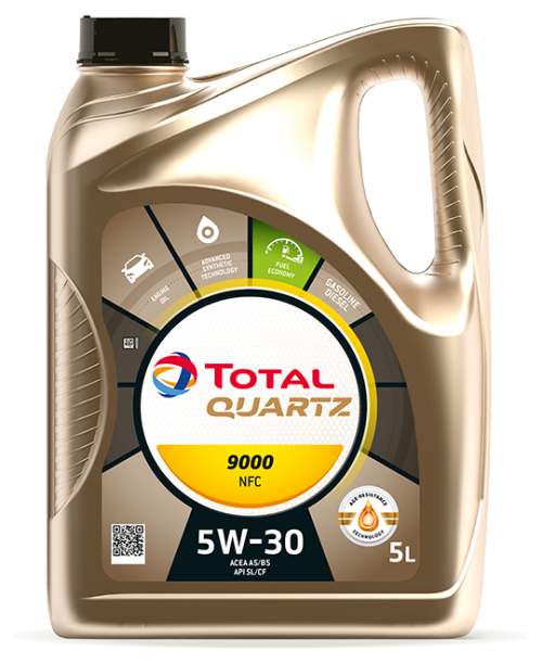 Motorový olej TOTAL QUARTZ 9000 NFC 5W30 5 l