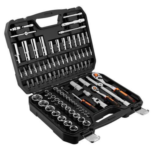 NEO TOOLS Nástrčné klíče 1/4, 1/2 CrV 94 ks 10-062