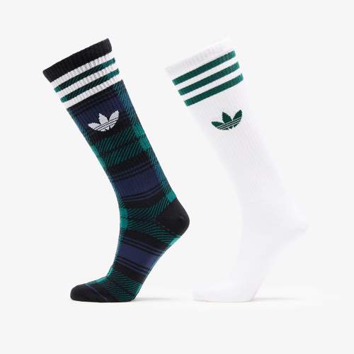 Adidas Tartan Crew Sock 2-pack Night Indigo/ White M