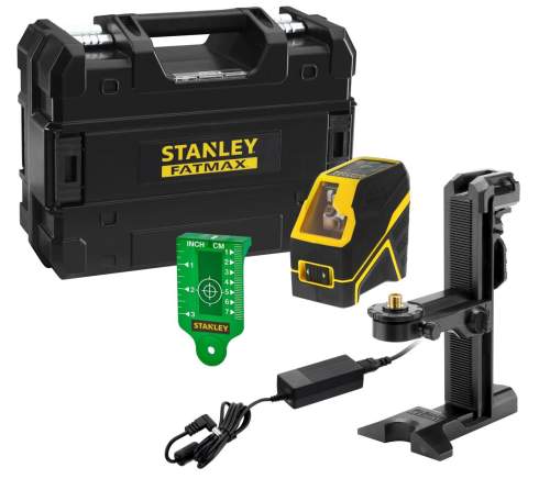 STANLEY FatMax zelený křížový laser