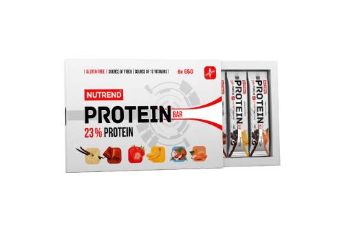 Nutrend Protein Bar Dárkové balení mix příchutí 6x55 g