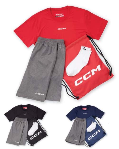 CCM Tréninkový textil Dryland Kit 2022 JR Junior M černá