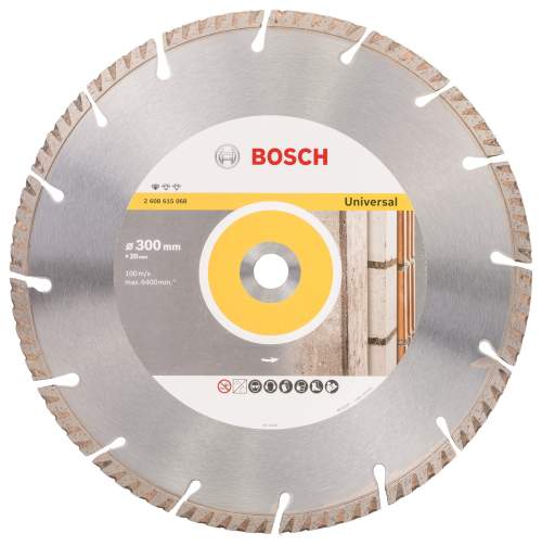 BOSCH Diamantový dělicí kotouč Standard for Universal 300 × 20 2.608.615.068