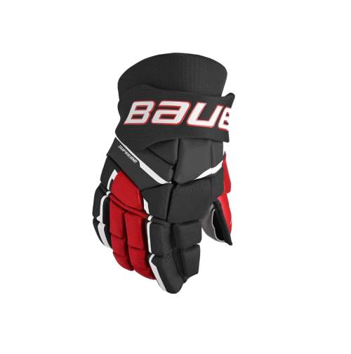 Bauer Rukavice Bauer Supreme M3 S23 INT Intermediate černá-červená 12"