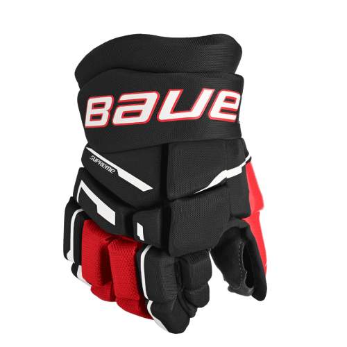 Bauer Rukavice Bauer Supreme M3 S23 JR Junior černá-červená 10"