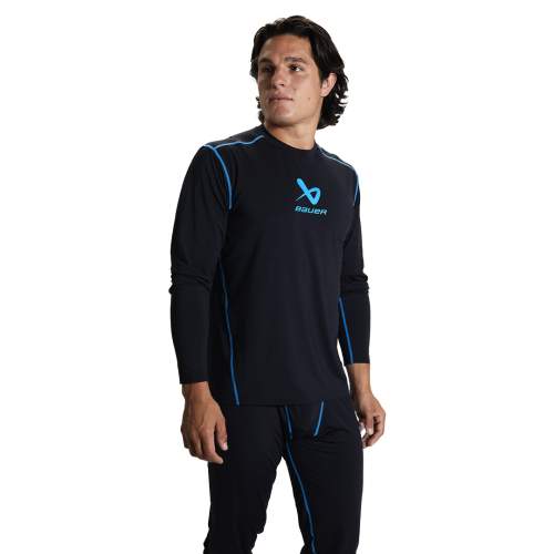 Kompresní tričko Bauer BASICS BL LS TOP Senior XL