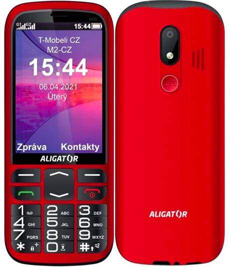 Aligator A830 Senior červená