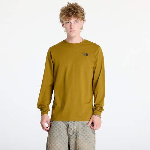 The North Face M L/S Box Nse Tee Moss Green XL