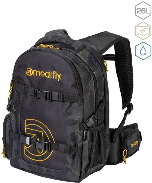 Meatfly batoh Ramble Rampage Camo/Brown 26 L