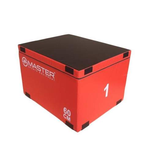 MASTER Tréninkový plyo box Soft 90 x 75 x 60 cm