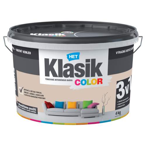 HET Malba interiérová Klasik Color béžový muškátový 4 kg