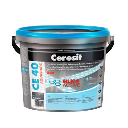 Ceresit Spárovací hmota CE 40 Aquastatic 5 kg cementgrey