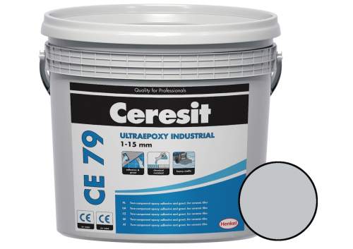 Ceresit Spárovací hmota CE 79 UltraEpoxy Industrial light gray 5 kg R2T CE79710