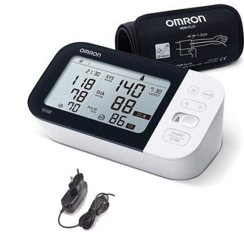 OMRON M7 Intelli IT AFib pažní+síť.zdroj