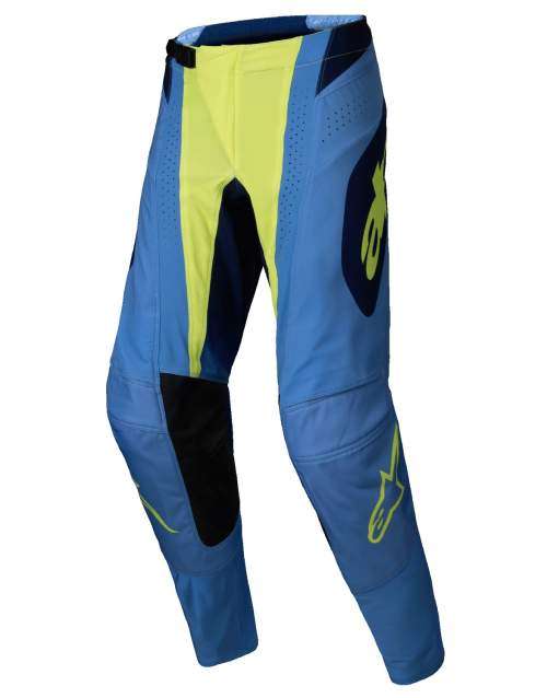 ALPINESTARS kalhoty TECHSTAR MELT žlutá fluo/modrá 2025 40