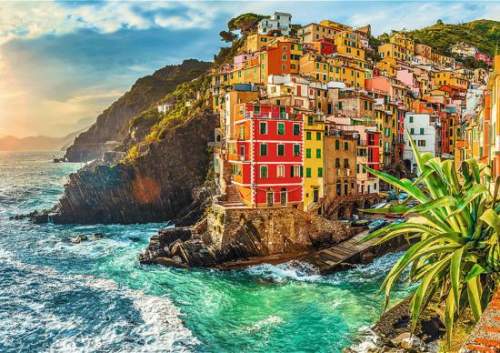 TREFL Puzzle Premium Plus Photo Odyssey: Riomaggiore, Itálie 1000 dílků