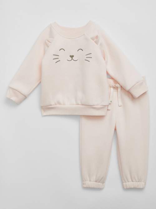 Gap Baby tepláková souprava Růžová 3-6M