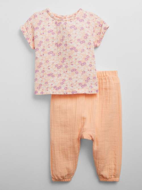 Gap Baby set Unisex Oranžová 0-3M