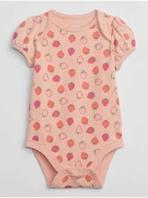 Gap Baby vzorované body Růžová 3-6M