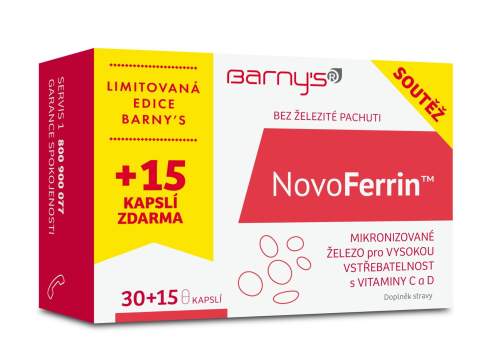 BARNY´S NovoFerrin 30+15 kapslí