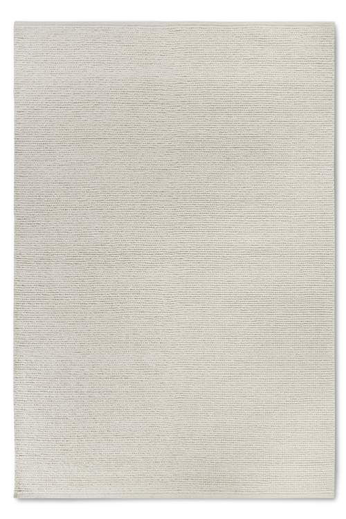 Villeroy & Boch Bílý ručně tkaný vlněný koberec 60x90 cm Francois