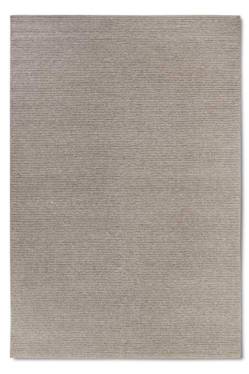 Villeroy & Boch Světle hnědý ručně tkaný vlněný koberec 60x90 cm Francois