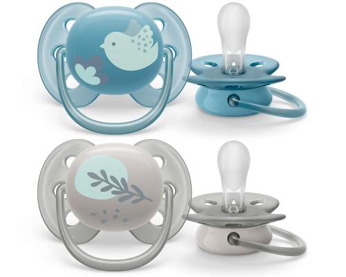 Philips AVENT Dudlík Ultrasoft Premium zvířátko 6-18m chlapec 2 ks