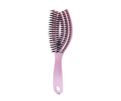 Fox Flex Brush Nylon&Boar Rose Violet Kartáč s nylonovými a kančími štětinami