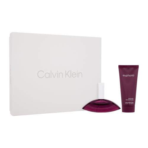 Calvin Klein Euphoria SET2 dámská dárková sada parfémovaná voda 50ml + tělové mléko 100 ml pro ženy