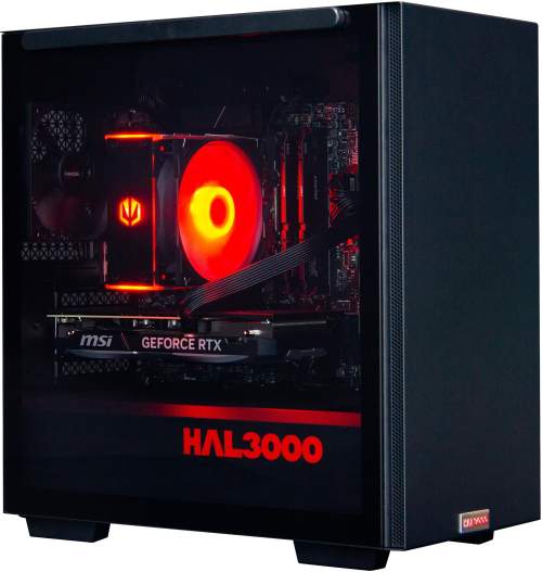 HAL3000 Online Gamer Pro / AMD Ryzen 5 9600X/ 32GB DDR5/ RTX 4070/ 1TB PCIe SSD/ WiFi/ W11, PCHS2753