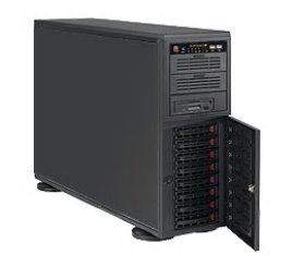 SUPERMICRO Tower,4U 8x 3,5" HS SAS,SATA, 2x 5,25", 1x 5,25" pro 3,5", 668W (80PLUS Platinum) CSE-743AC-668B