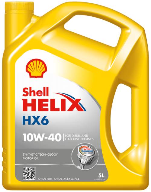 Motorový olej Shell Helix HX6 10W-40 5L