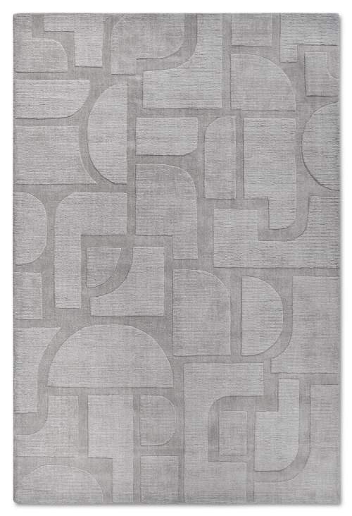 Villeroy&Boch Šedý ručně tkaný vlněný koberec 80x150 cm Alexis