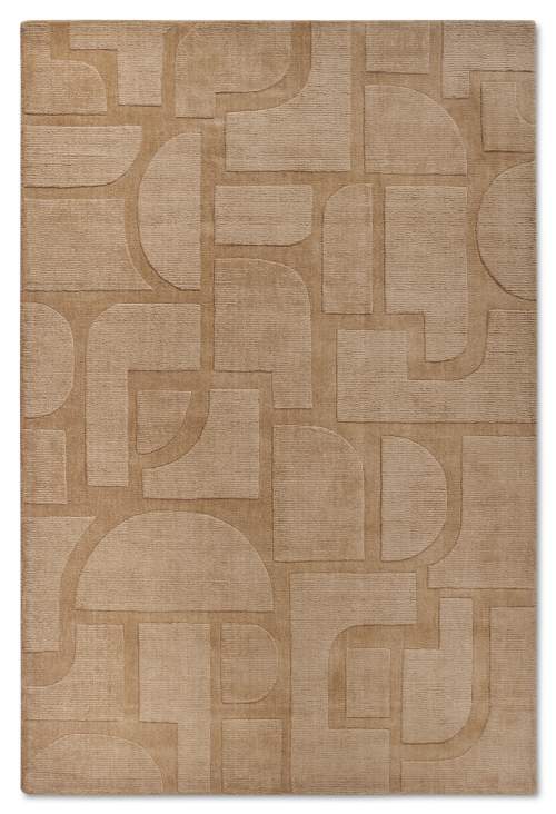 Villeroy&Boch Hnědý ručně tkaný vlněný koberec 80x150 cm Alexis