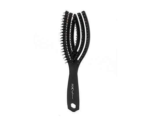 Fox Flex Brush Nylon&Boar Black Kartáč s nylonovými a kančími štětinami