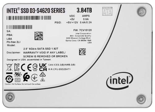 SSD Solidigm (Intel) S4620 3.84TB SATA 2.5" SSDSC2KG038TZ01 DWPD up to 5