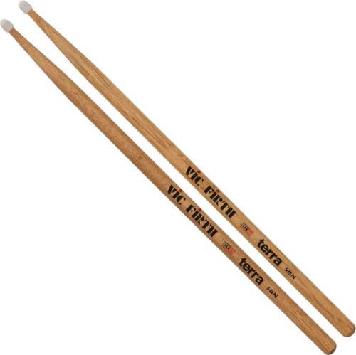 Vic Firth 5BTN American Classic® Terra Series Drumsticks, Nylon Tip