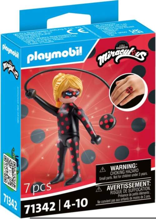 Playmobil 71342 kouzelná beruška a černý kocour: neruška