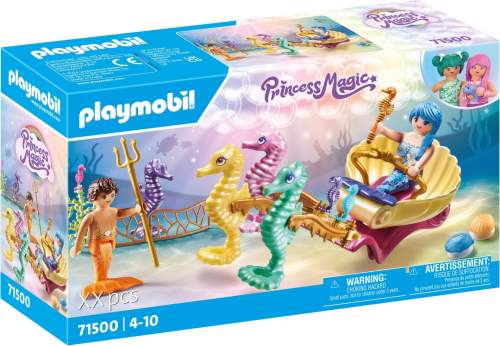 Playmobil 71500 mořská panna s kočárem s mořskými koníky