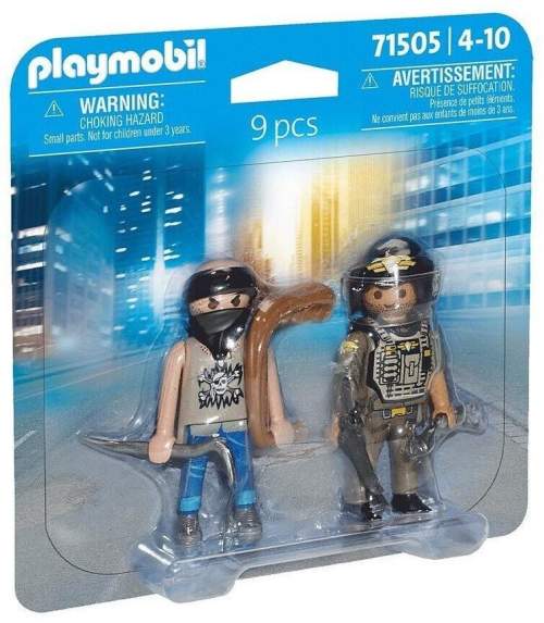 Playmobil 71505 DuoPack Speciální jednotka a zloděj