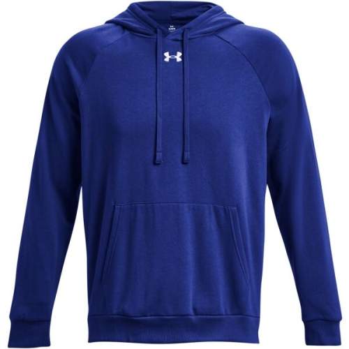 Under Armour Pánská mikina Rival Fleece Hoodie royal XXL, Modrá