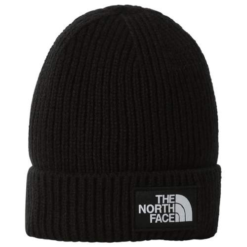 The North Face Tnf Logo Box Cuffed Beanie černá