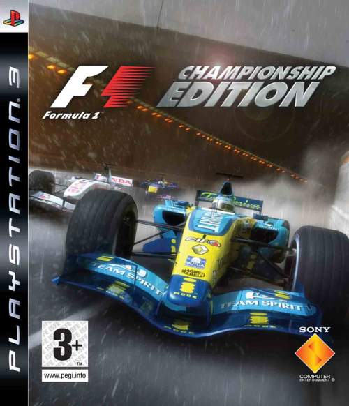 F1 Formula One Championship edition pro PS3